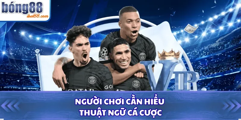 Người chơi cần hiểu thuật ngữ cá cược